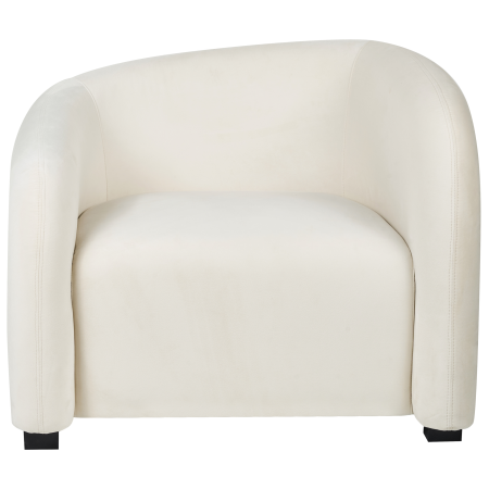 Set of 2 armchairs VELTADA Velvet Off-white [4]