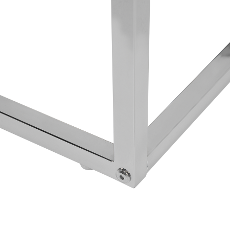 Set de 2 mese de cafea BREA Sticlă securizată Alb marmură [9]