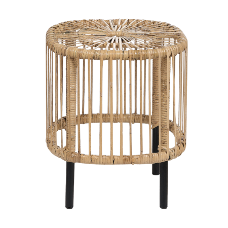 Set of 2 coffee tables CESENATICO Natural rattan [6]