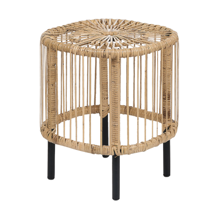 Set of 2 coffee tables CESENATICO Natural rattan [5]