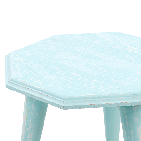 Set de 2 mese laterale KANRI Albastru deschis [5]