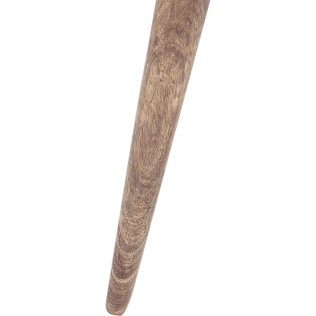 Set de 2 mese laterale RANJA Lemn de mango Maro închis [6]