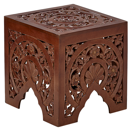 Set de 2 mese laterale SHUKUR Maro închis [4]