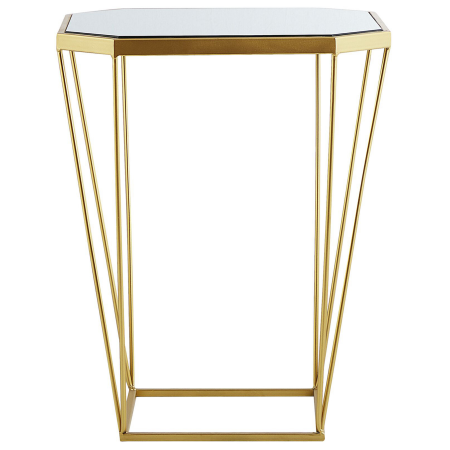 Set de 2 mese laterale SIERRA Sticlă Auriu [3]