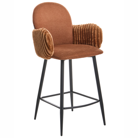 Set de 2 scaune de bar AMITY  Maro [3]