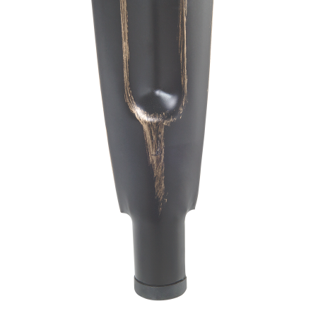 Set of 2 bar chairs CABRILLO Black Metal [7]