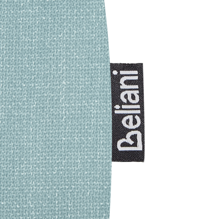 CASMALIA Bar Chairs Set of 2 Light Blue Velvet [8]