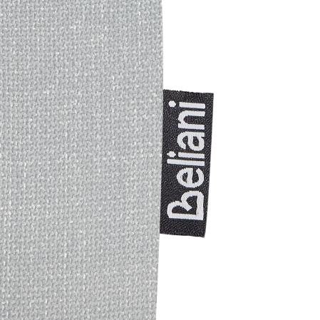 Set de 2 scaune de bar CASMALIA Catifea Gri deschis [8]