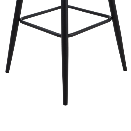 Set of 2 bar stools DARIEN Navy Blue [8]