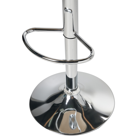 Set de 2 scaune de bar LUCCA  Pivotant Albastru deschis [9]