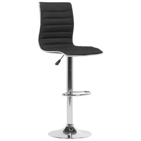 Set de 2 scaune de bar LUCERNE Pivotant Negru [3]