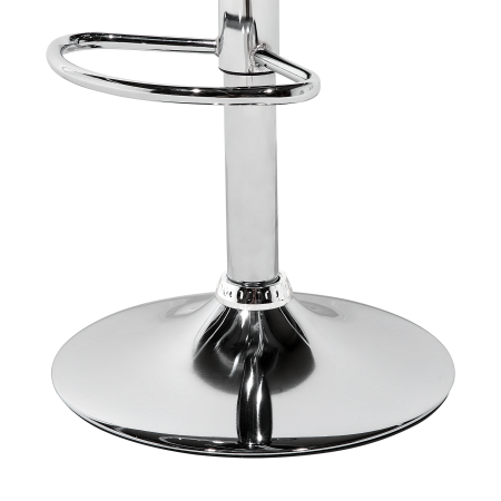 Set of 2 bar stools MALTA Swivel Transparent [7]