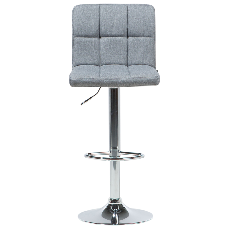 Set de 2 scaune de bar MARION Pivotant Gri deschis [4]