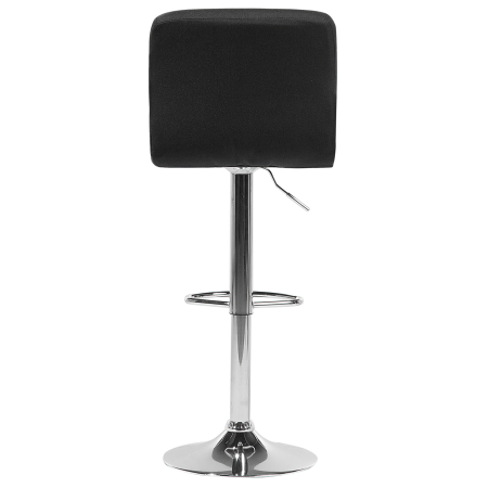Set of 2 bar stools MARION Swivel Black [6]