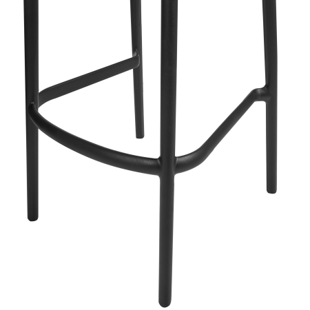 Set de 2 scaune de bar pentru exterior CELLENO Negru [8]