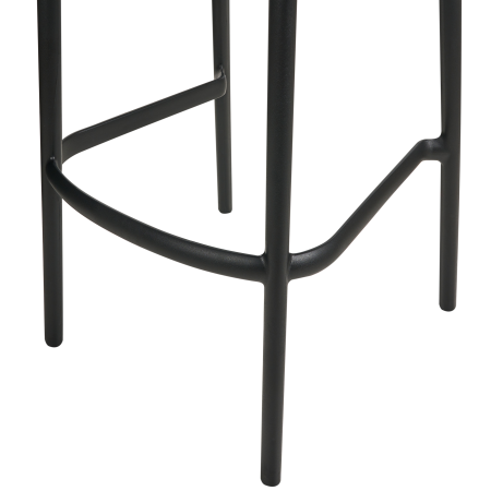 Set of 2 outdoor bar stools PORANO Black [8]