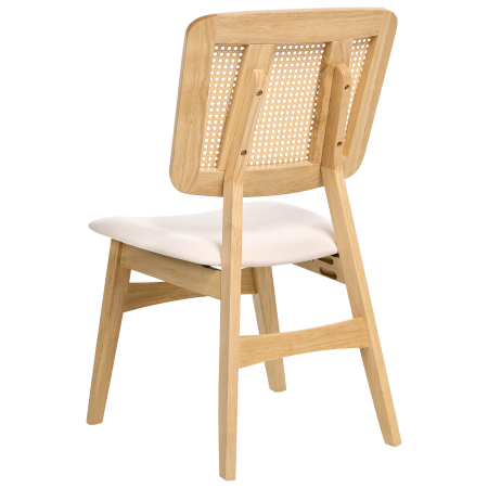 Set de 2 scaune dining ALCOVA Lemn Maro deschis [5]