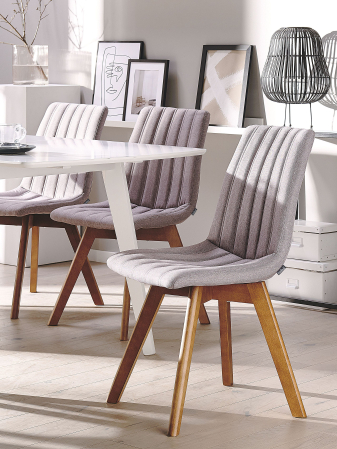 Scaun dining - Set of 2 CALGARY dining chairs Taupe