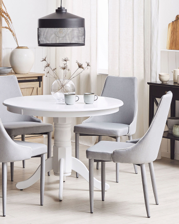 Scaun dining - Set of 2 dining chairs CAMINO Light Grey