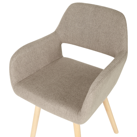 Set de 2 scaune dining CHICAGO Taupe [7]