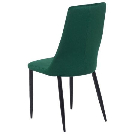 Set de 2 scaune dining CLAYTON Catifea Verde smarald [6]