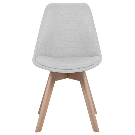 Set of 2 dining chairs DAKOTA II Light grey [4]