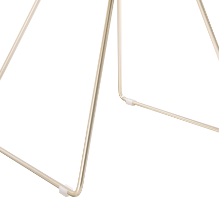 Set of 2 dining chairs HARLAN Metal Gold [8]