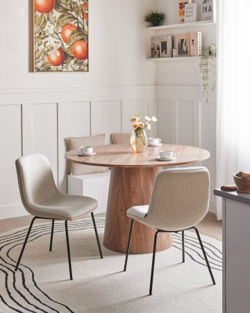 Whole Home - Set of 2 LORIDA dining chairs Beige