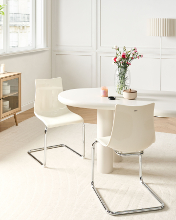 Armchairs - Set of 2 Chairs MARSHALL dining chair Off-white