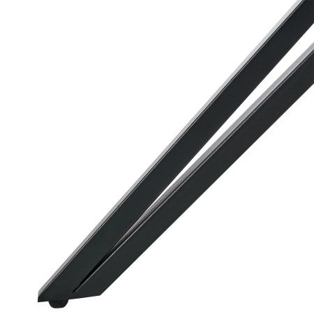 Set de 2 scaune dining Pivotant SANSARC Piele ecologică Negru [7]