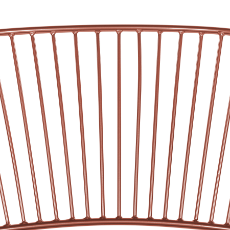 Set de 2 scaune dining RIGBY Metal Cupru [7]