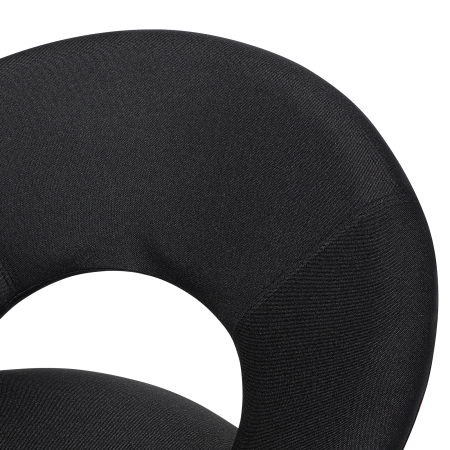 Set of 2 dining chairs ROSLYN Black [10]