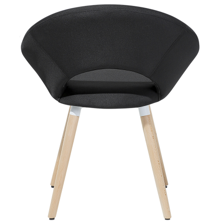 Set of 2 dining chairs ROSLYN Black [7]