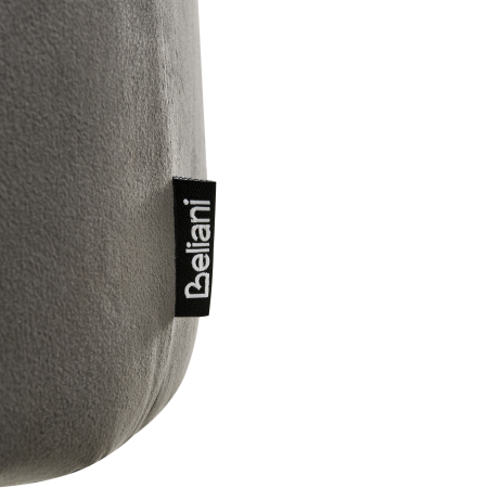 Set of 2 dining chairs SANILAC Velvet Dark Grey [8]