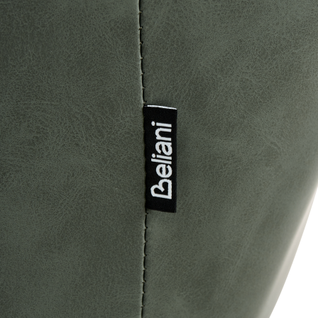 Set of 2 dining chairs SANSARC Eco-leather Green dark [8]