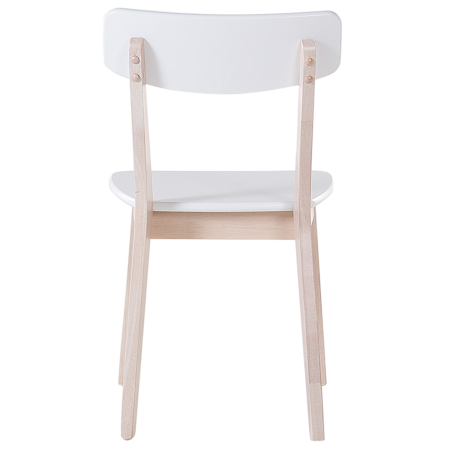 Set of 2 dining chairs SANTOS White [5]