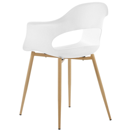 Set de 2 scaune dining UTICA Alb [5]