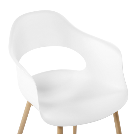 Set de 2 scaune dining UTICA Alb [6]