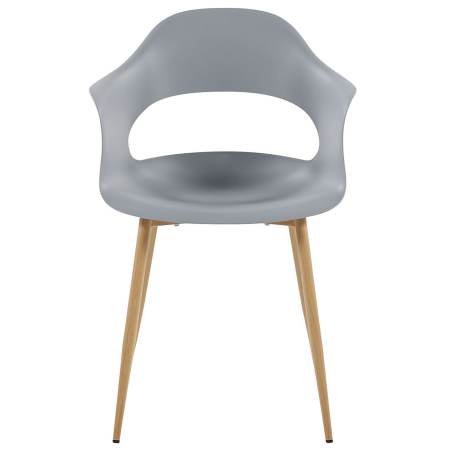 Set de 2 scaune dining UTICA Gri deschis [4]