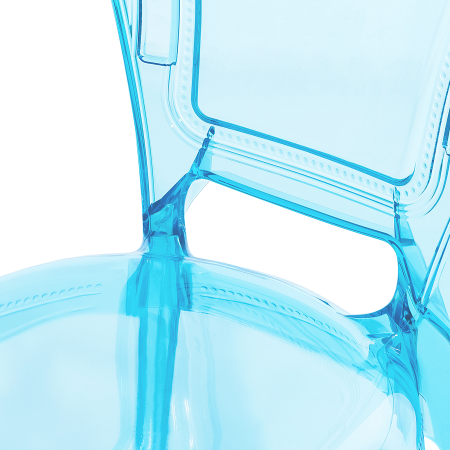 Set de 2 scaune dining VERMONT Albastru deschis [8]