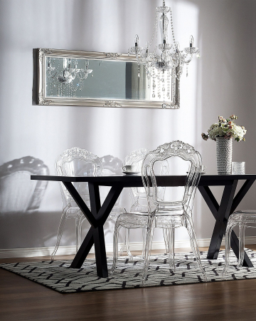 Scaun de banchet - Set de 2 scaune dining VERMONT Transparent