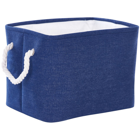 Set de 3 coșuri DARQAB Bumbac Bleumarin [5]