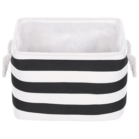 DARQAB 3-piece basket Cotton Black/White [6]