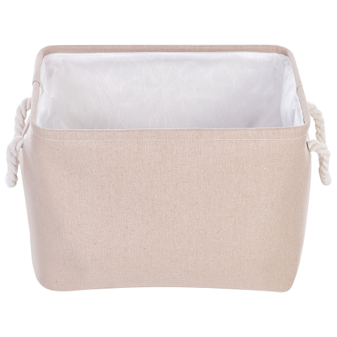 Set de 3 coșuri DARQAB Bumbac Taupe [5]