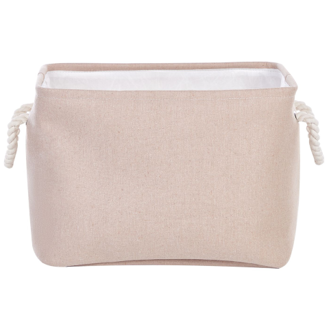 Set de 3 coșuri DARQAB Bumbac Taupe [3]