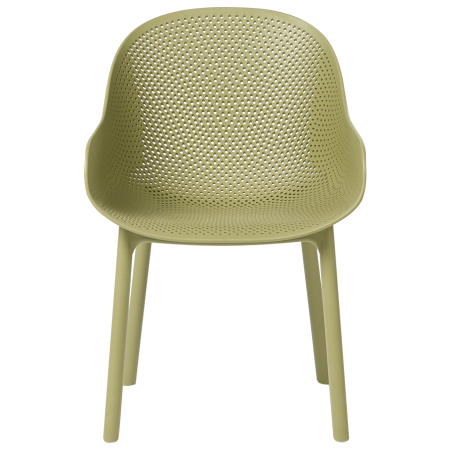 Set de 4 scaune de grădină TIGGIANO Verde măsliniu [4]