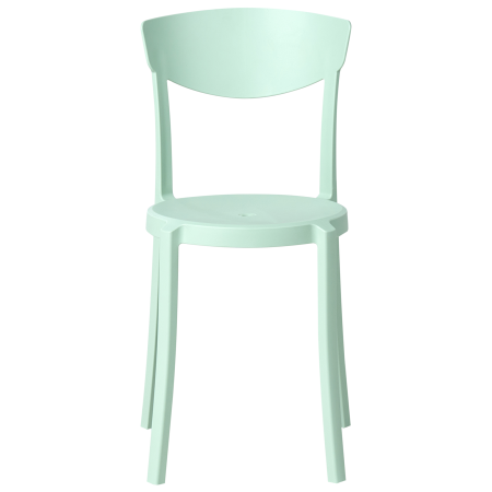 Set of 4 garden chairs VIESTE Mint Green [4]