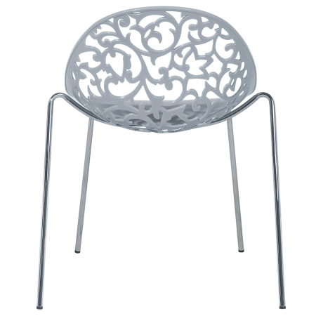 Set of 4 dining chairs MUMFORD Light Grey [6]