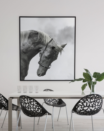 Scaun dining - MUMFORD dining chair set of 4 Black