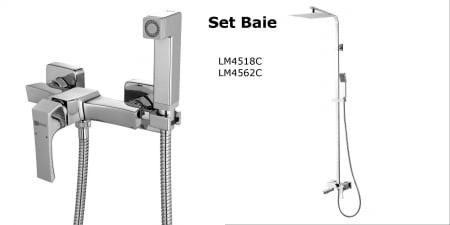 Promotii - Set de Baie Lemark LM4562С + LM4518C
